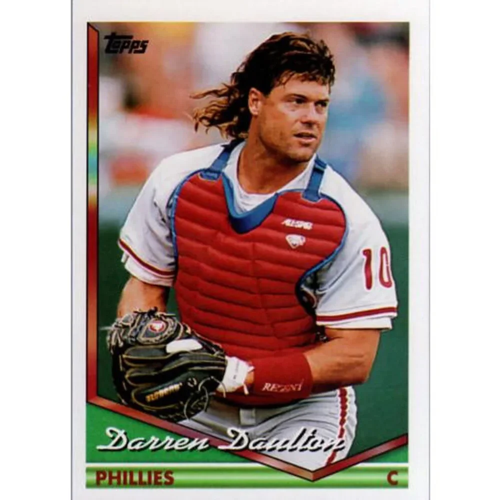 1994 Topps Darren Daulton # 380 Philadelphia Phillies